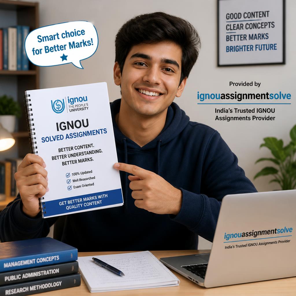 The process of making IGNOU Solved Assignment